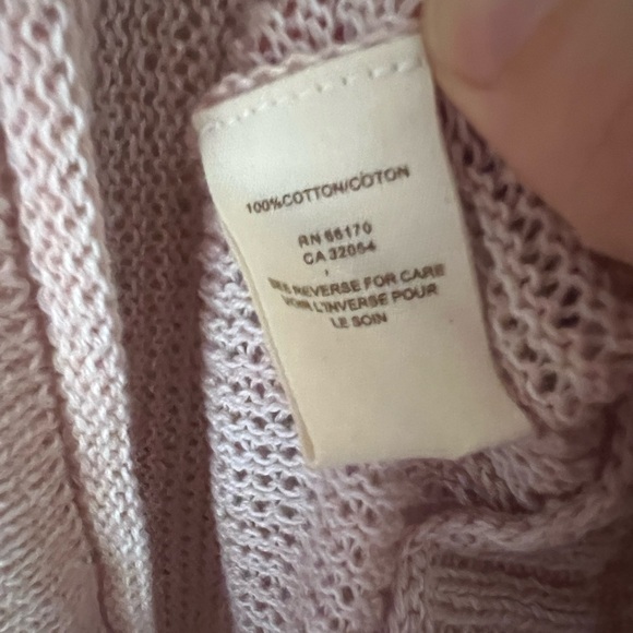 FREE PEOPLE Open Front Cotton Sweater - Picture 5 of 5